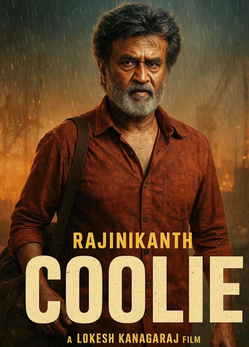 राजिनीकांत की ‘कूली’ कल रिलीज़ – फैन्स में जबरदस्त उत्साह