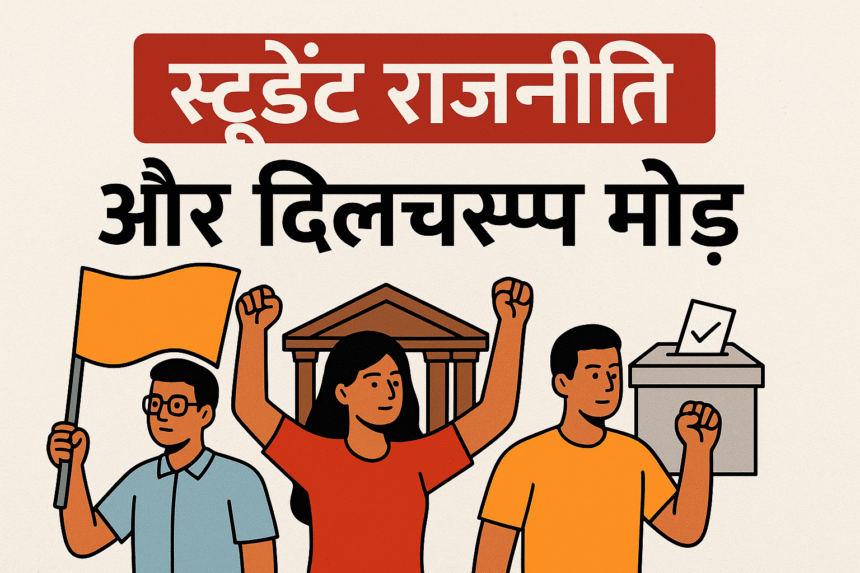 स्टूडेंट राजनीति और दिलचस्प मोड़: बदलता छात्र आंदोलन