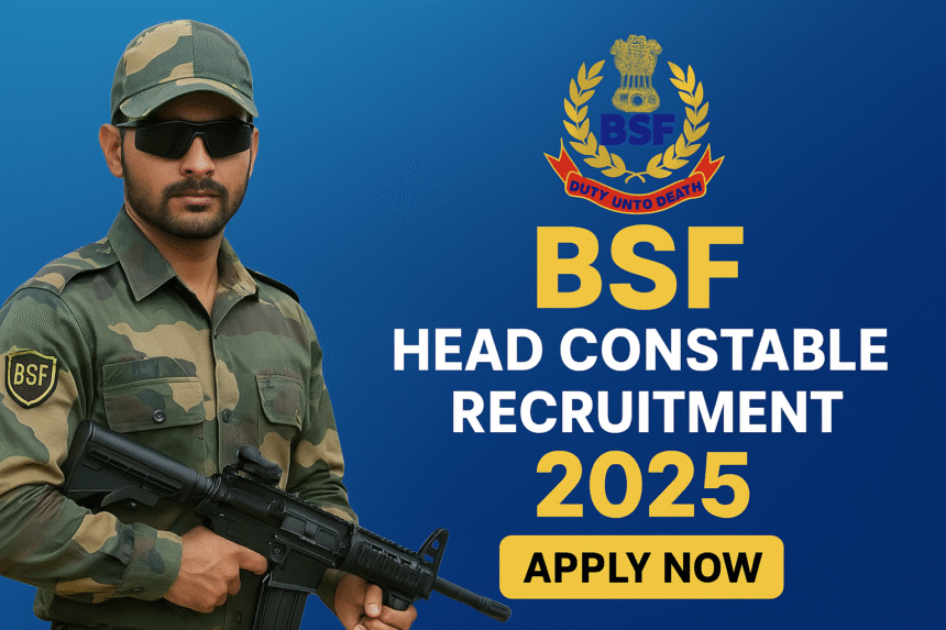 BSF हेड कॉन्स्टेबल भर्ती